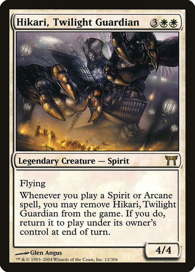 Hikari, Twilight Guardian [Champions of Kamigawa] MTG Single Magic: The Gathering | Red Claw Gaming