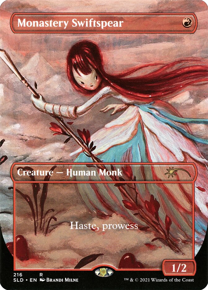 Monastery Swiftspear [Secret Lair Drop Series] MTG Single Magic: The Gathering | Red Claw Gaming