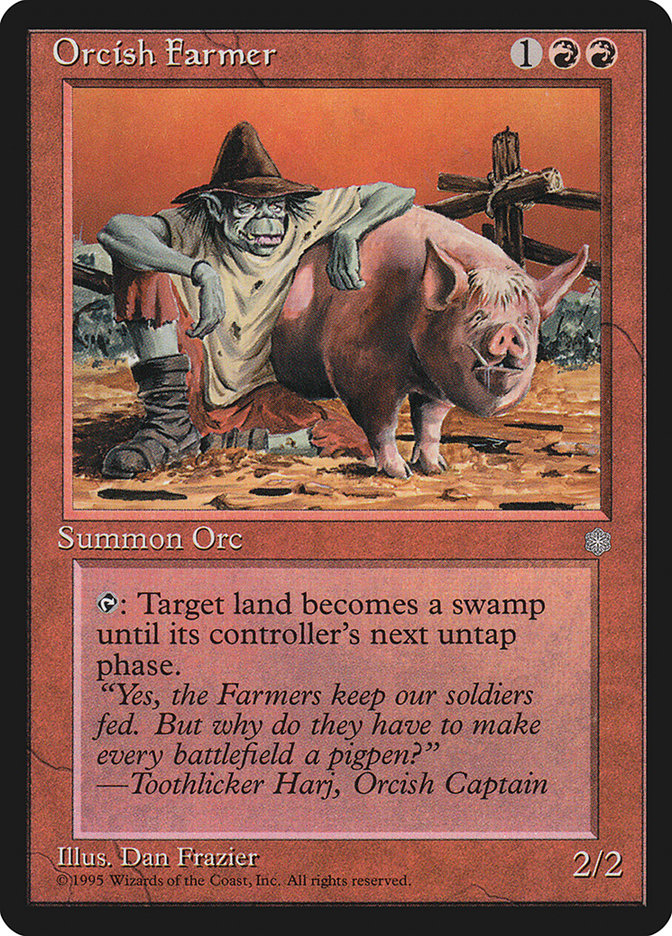 Orcish Farmer [Ice Age] MTG Single Magic: The Gathering | Red Claw Gaming