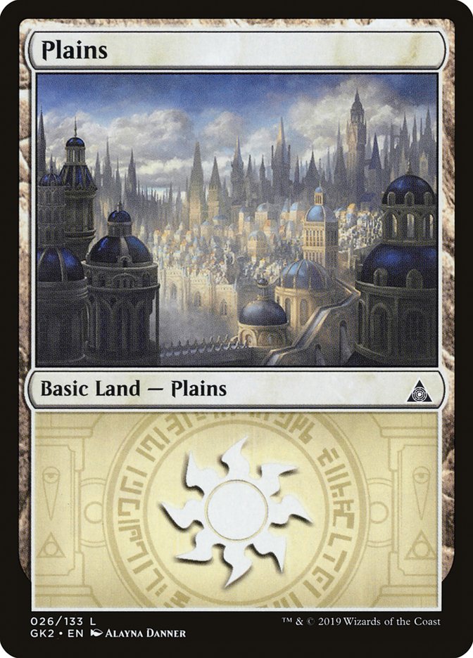 Plains (26) [Ravnica Allegiance Guild Kit] MTG Single Magic: The Gathering | Red Claw Gaming