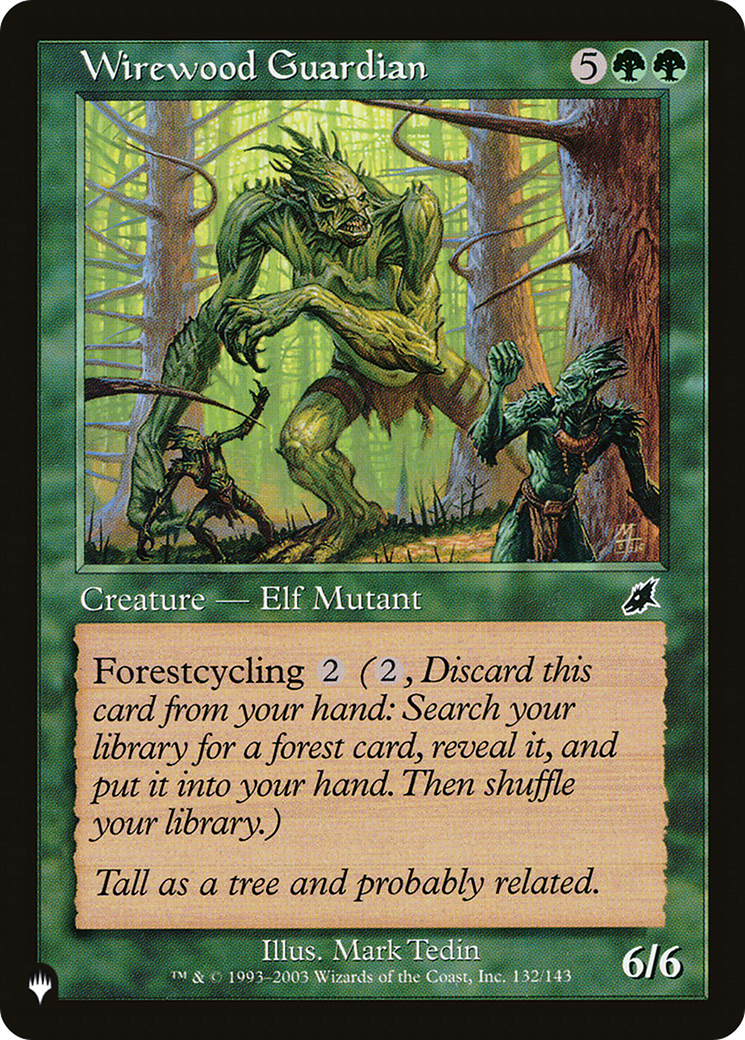 Wirewood Guardian [The List] MTG Single Magic: The Gathering | Red Claw Gaming