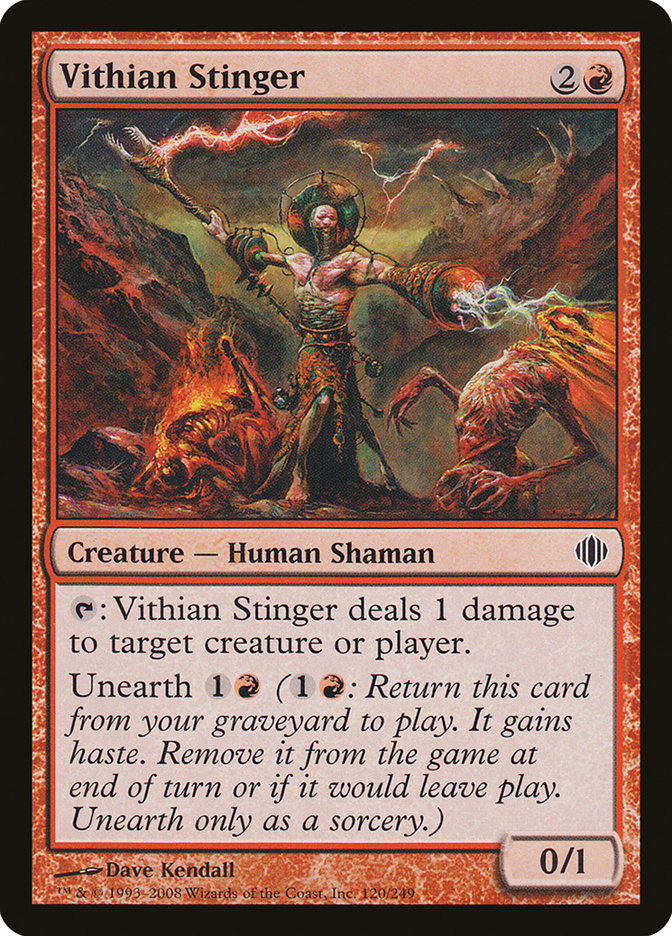 Vithian Stinger [Shards of Alara] MTG Single Magic: The Gathering | Red Claw Gaming