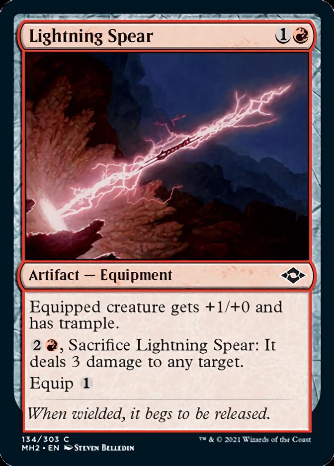 Lightning Spear [Modern Horizons 2] MTG Single Magic: The Gathering | Red Claw Gaming