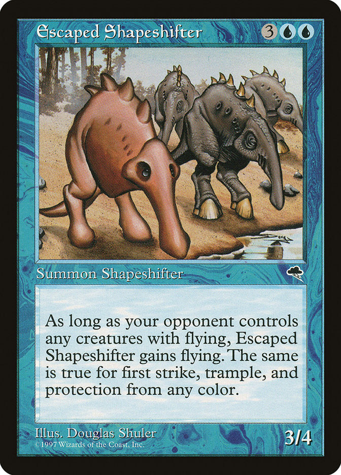 Escaped Shapeshifter [Tempest] MTG Single Magic: The Gathering | Red Claw Gaming