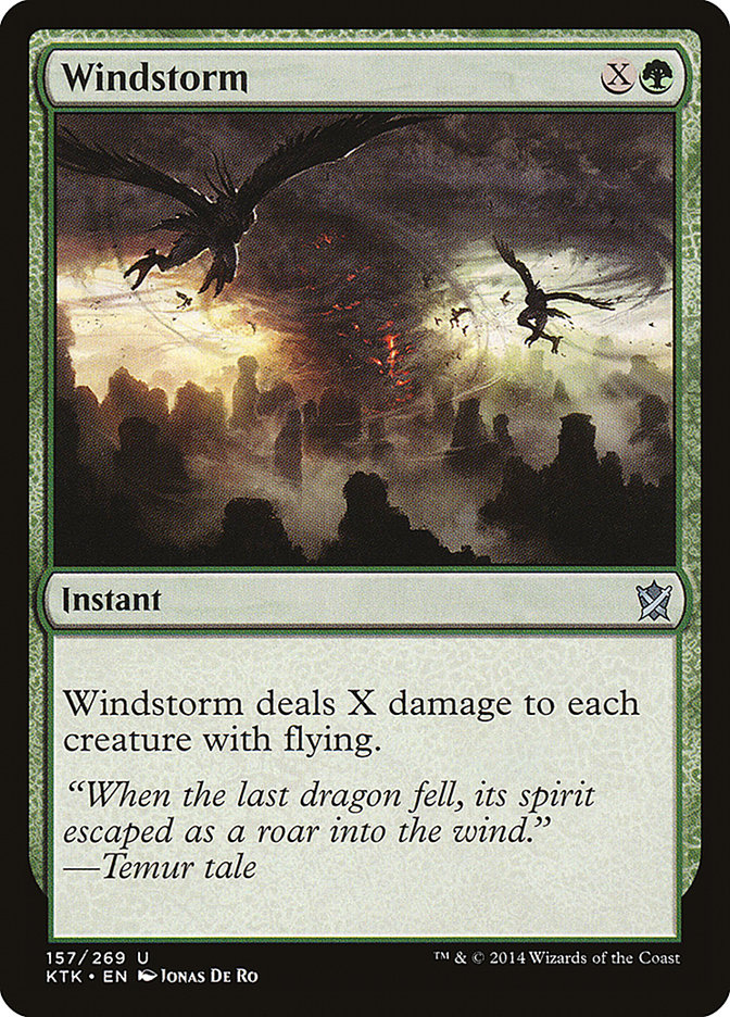 Windstorm [Khans of Tarkir] MTG Single Magic: The Gathering | Red Claw Gaming