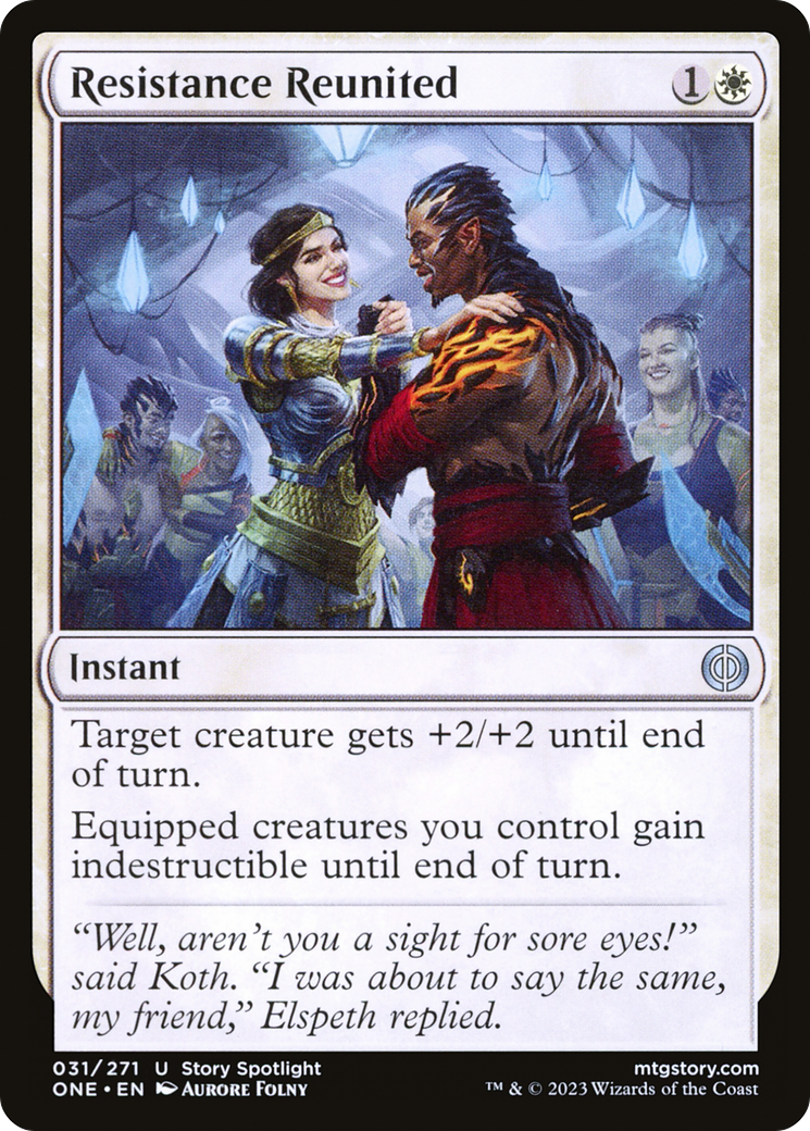 Resistance Reunited [Phyrexia: All Will Be One] MTG Single Magic: The Gathering | Red Claw Gaming