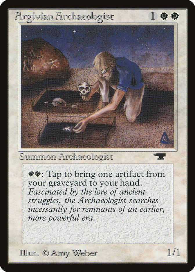 Argivian Archaeologist [Antiquities] MTG Single Magic: The Gathering | Red Claw Gaming