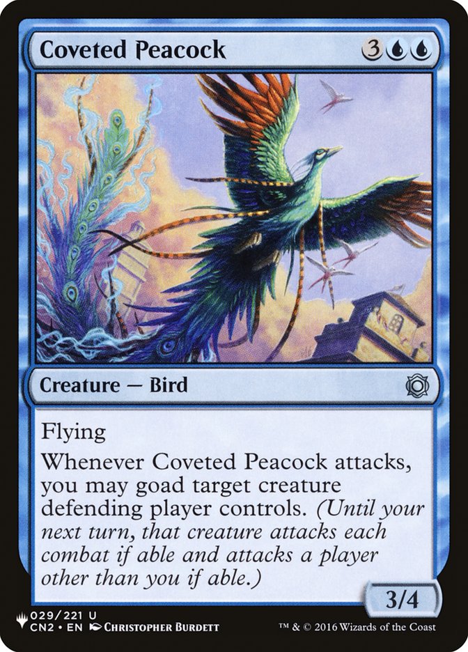 Coveted Peacock [The List] MTG Single Magic: The Gathering | Red Claw Gaming