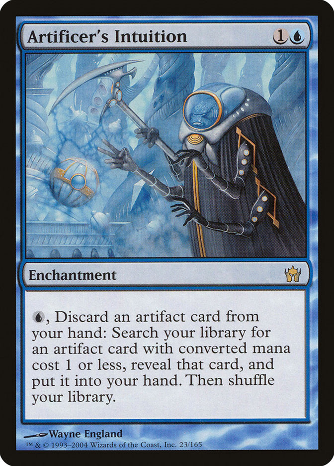 Artificer's Intuition [Fifth Dawn] MTG Single Magic: The Gathering | Red Claw Gaming