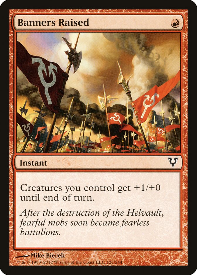 Banners Raised [Avacyn Restored] MTG Single Magic: The Gathering | Red Claw Gaming