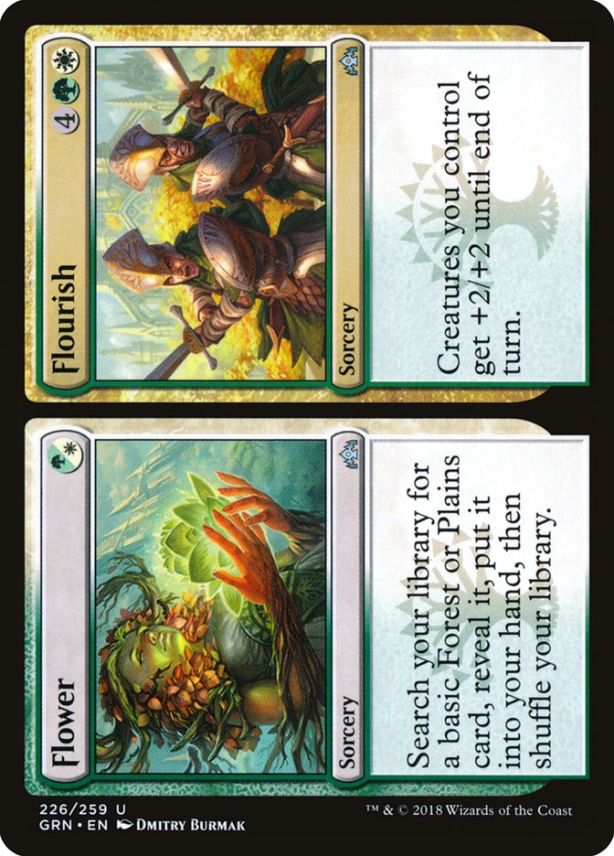 Flower // Flourish [Guilds of Ravnica] MTG Single Magic: The Gathering | Red Claw Gaming