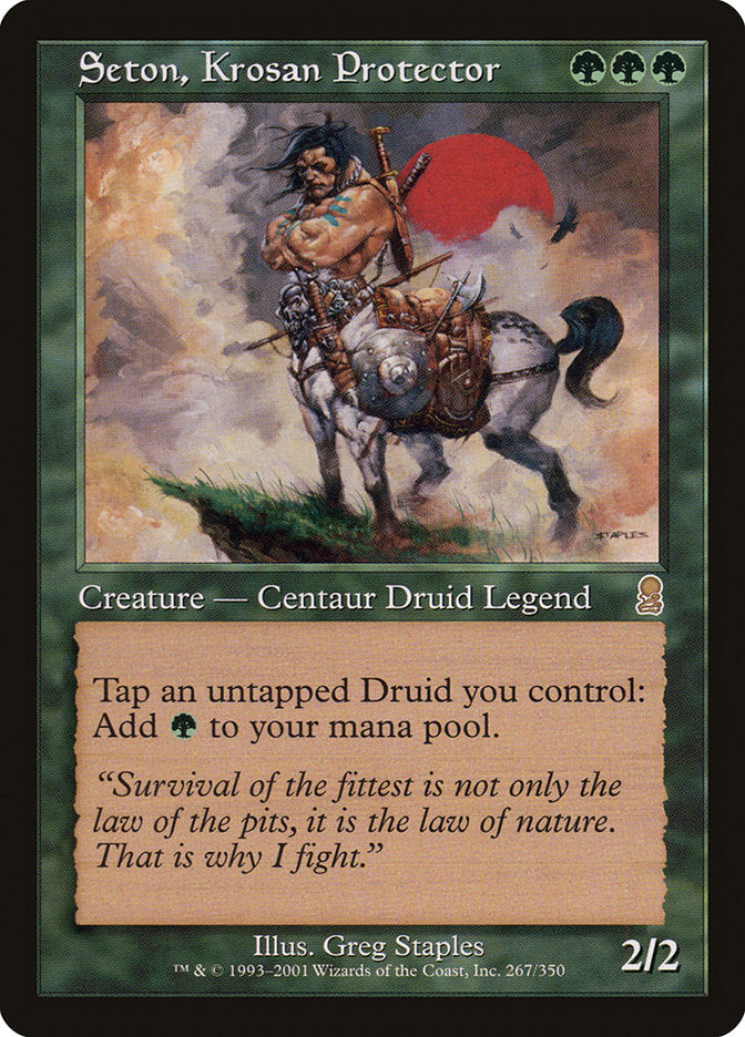 Seton, Krosan Protector [Odyssey] MTG Single Magic: The Gathering | Red Claw Gaming