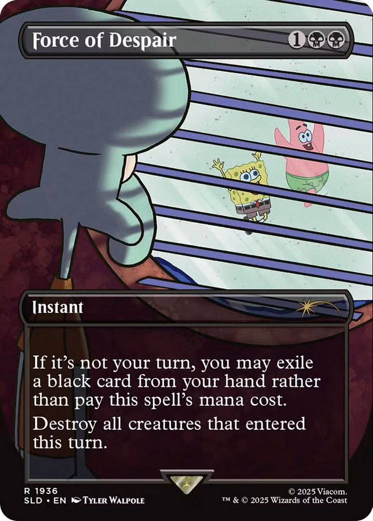 Force of Despair [Secret Lair Drop Series] MTG Single Magic: The Gathering | Red Claw Gaming