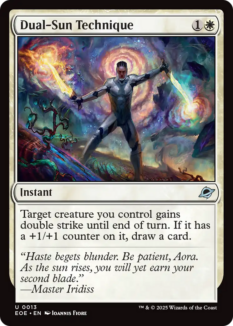 Dual-Sun Technique [Edge of Eternities] MTG Single Magic: The Gathering | Red Claw Gaming