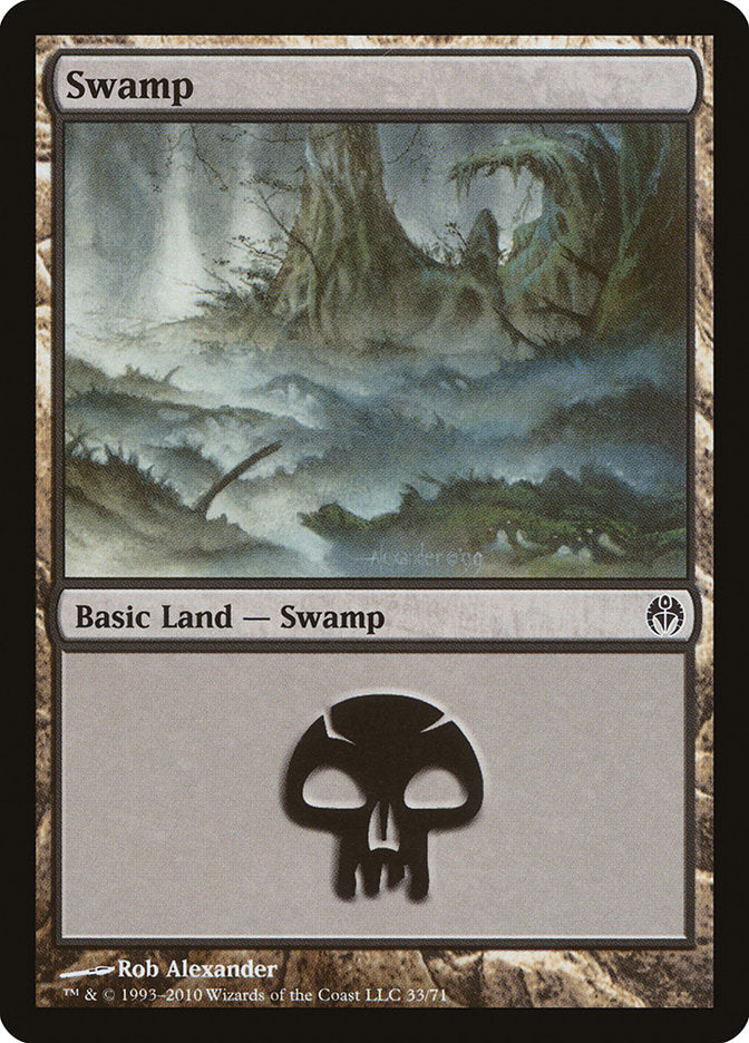 Swamp (33) [Duel Decks: Phyrexia vs. the Coalition] MTG Single Magic: The Gathering | Red Claw Gaming