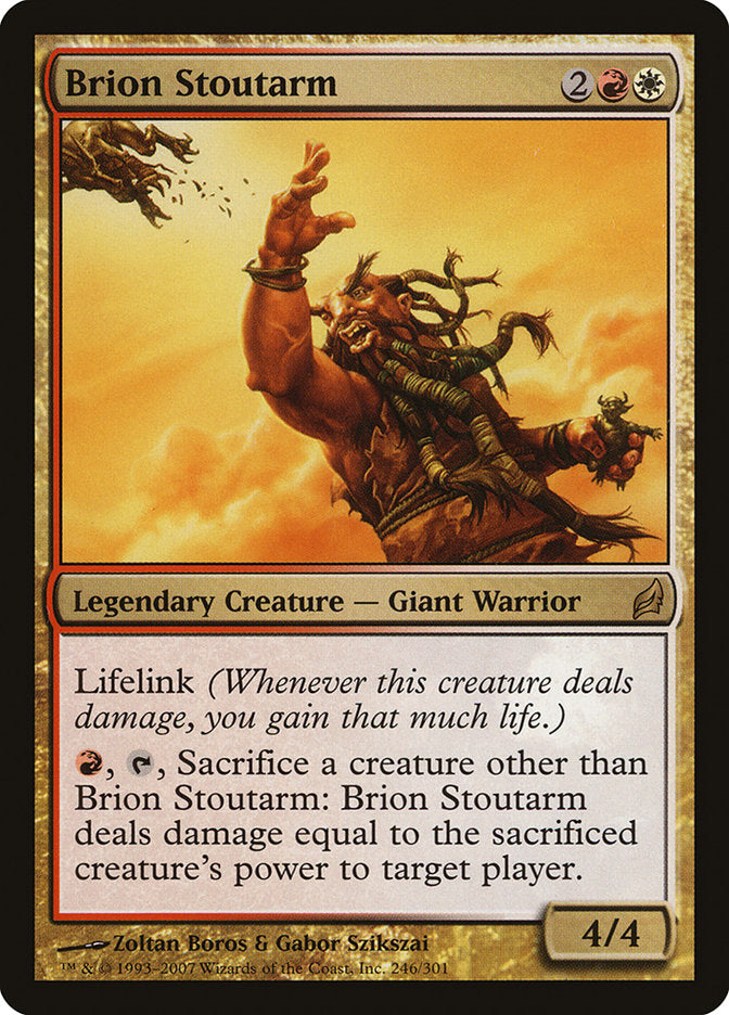 Brion Stoutarm [Lorwyn] MTG Single Magic: The Gathering | Red Claw Gaming