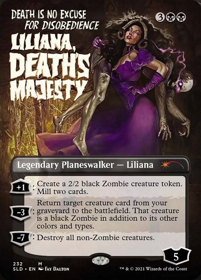Liliana, Death's Majesty [Secret Lair Drop Series] MTG Single Magic: The Gathering | Red Claw Gaming