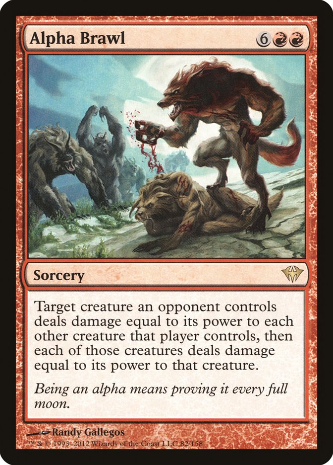 Alpha Brawl [Dark Ascension] MTG Single Magic: The Gathering | Red Claw Gaming