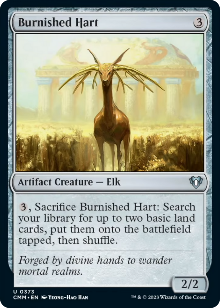 Burnished Hart [Commander Masters] MTG Single Magic: The Gathering | Red Claw Gaming
