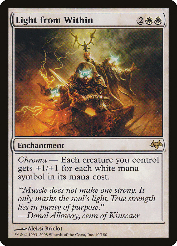 Light from Within [Eventide] MTG Single Magic: The Gathering | Red Claw Gaming