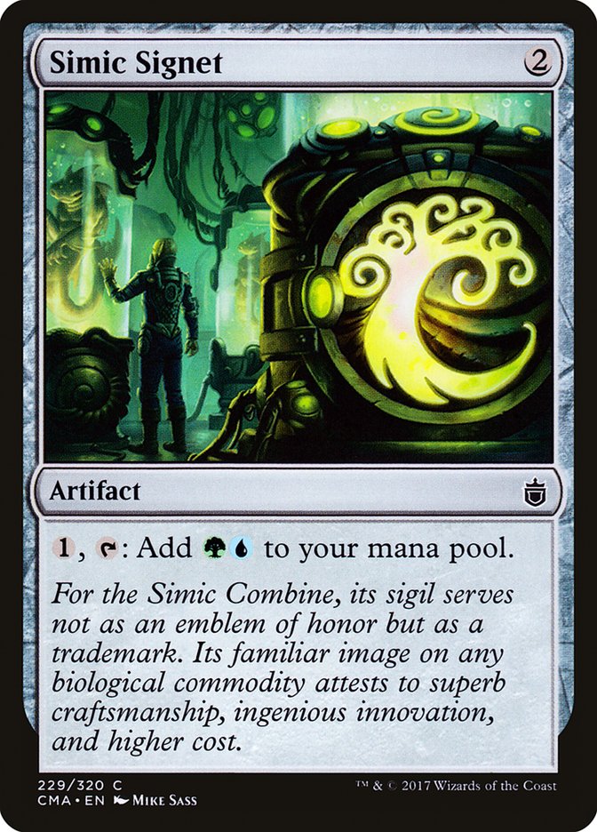 Simic Signet [Commander Anthology] MTG Single Magic: The Gathering | Red Claw Gaming