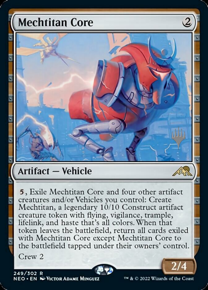 Mechtitan Core (Promo Pack) [Kamigawa: Neon Dynasty Promos] MTG Single Magic: The Gathering | Red Claw Gaming