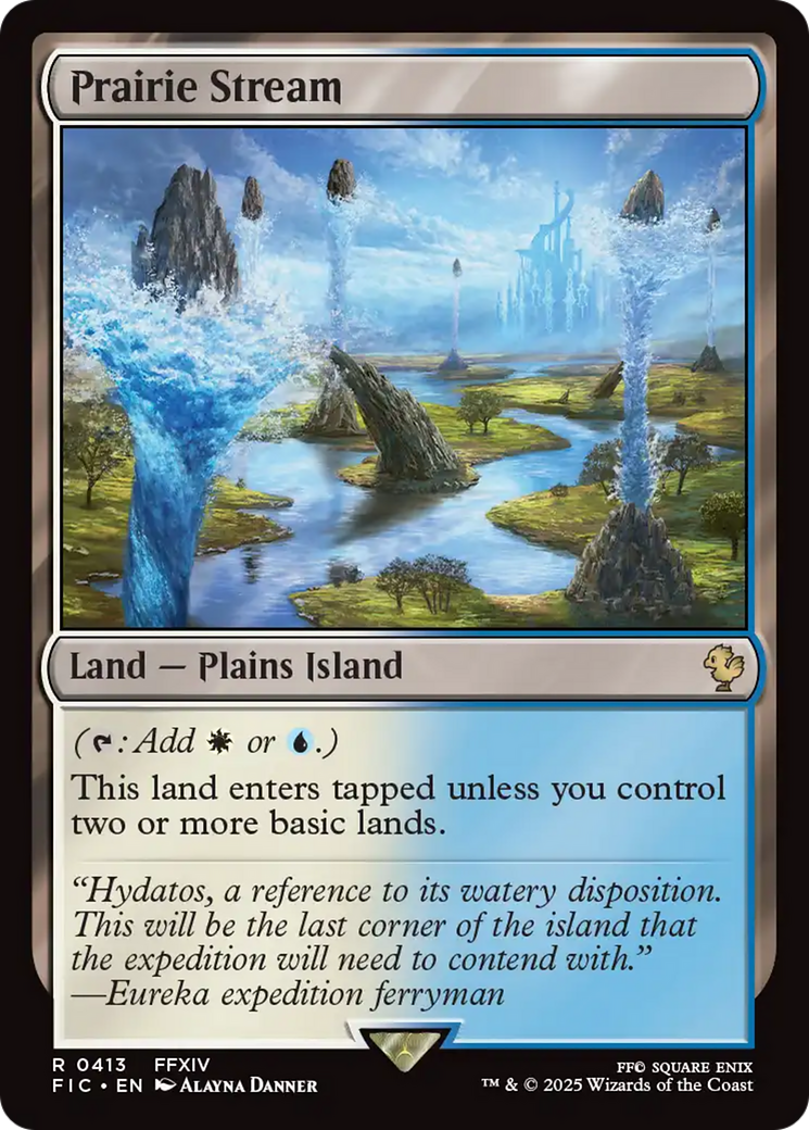 Prairie Stream [FINAL FANTASY Commander] MTG Single Magic: The Gathering | Red Claw Gaming