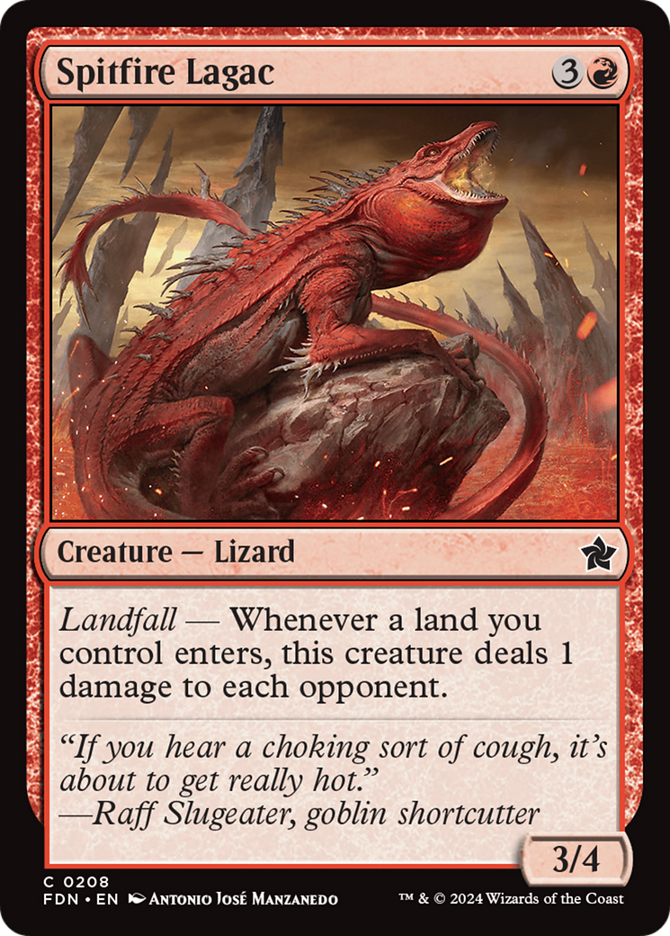 Spitfire Lagac [Foundations] MTG Single Magic: The Gathering | Red Claw Gaming