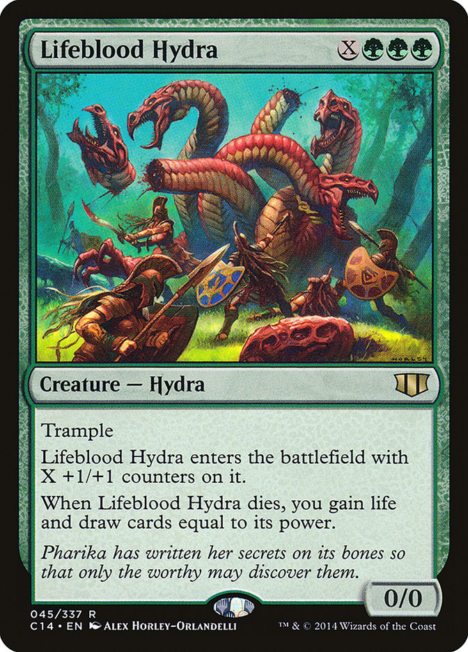 Lifeblood Hydra [Commander 2014] MTG Single Magic: The Gathering | Red Claw Gaming