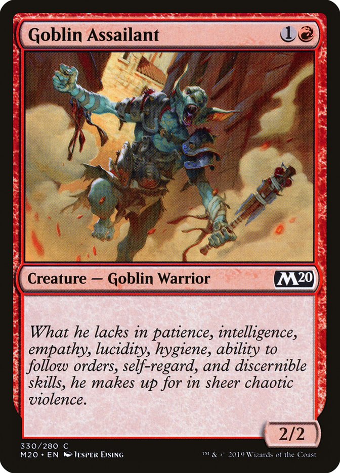 Goblin Assailant [Core Set 2020] MTG Single Magic: The Gathering | Red Claw Gaming