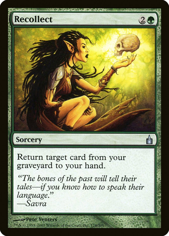 Recollect [Ravnica: City of Guilds] MTG Single Magic: The Gathering | Red Claw Gaming