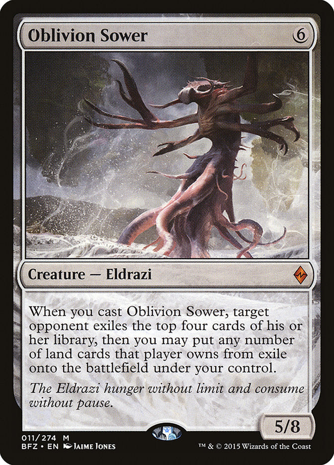 Oblivion Sower [Battle for Zendikar] MTG Single Magic: The Gathering | Red Claw Gaming