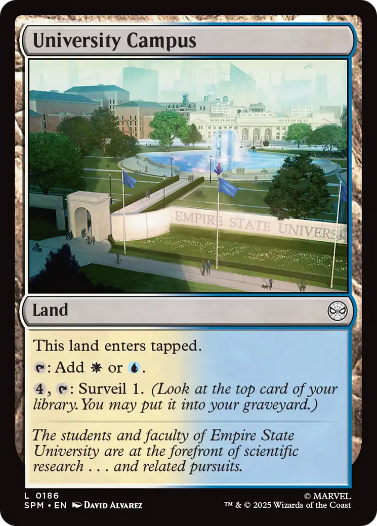University Campus [Marvel's Spider-Man] MTG Single Magic: The Gathering | Red Claw Gaming