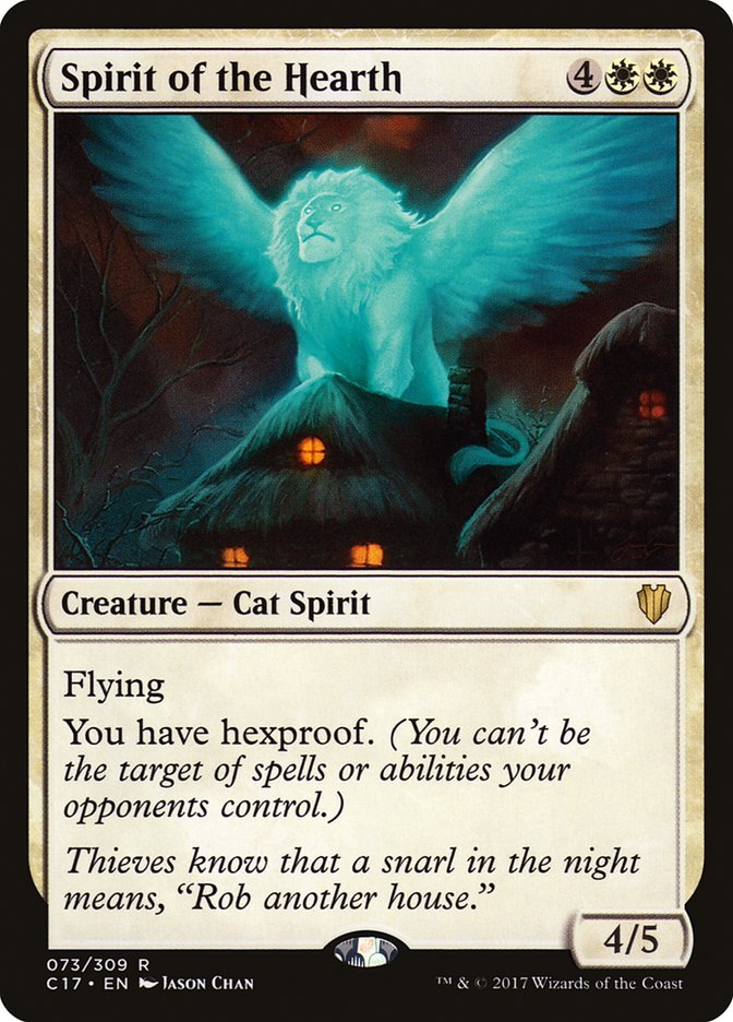 Spirit of the Hearth [Commander 2017] MTG Single Magic: The Gathering | Red Claw Gaming