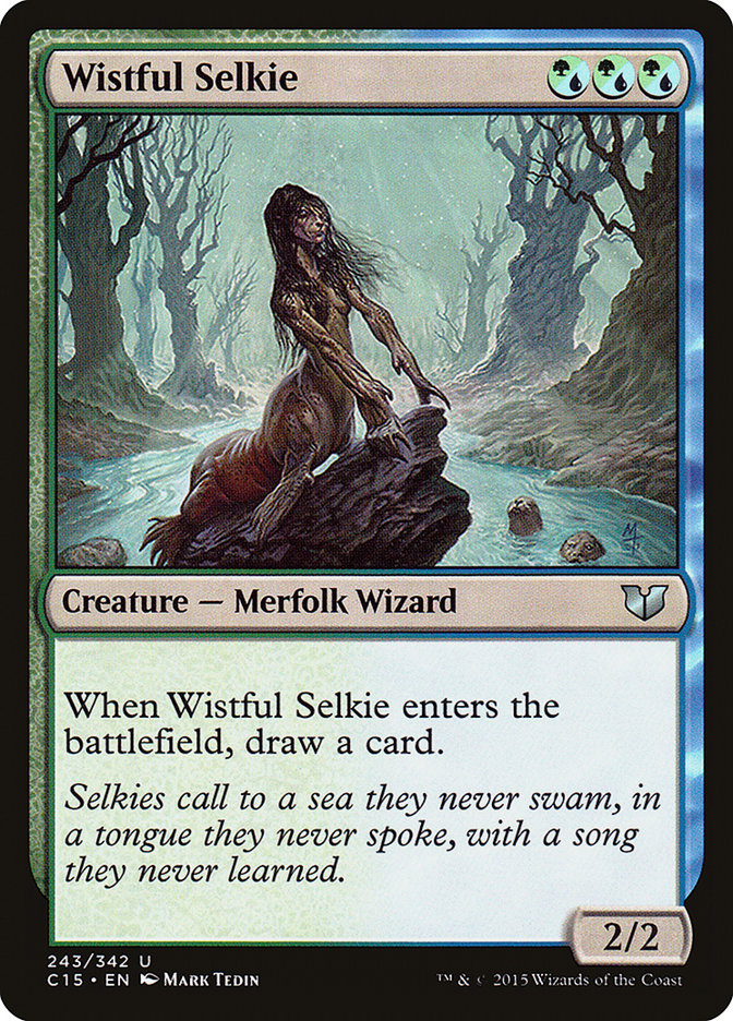 Wistful Selkie [Commander 2015] MTG Single Magic: The Gathering | Red Claw Gaming