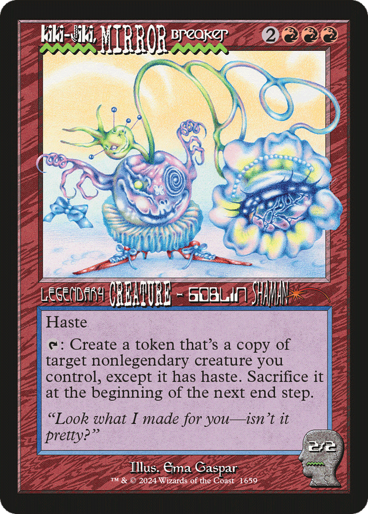 Kiki-Jiki, Mirror Breaker (Rainbow Foil) [Secret Lair Drop Series] MTG Single Magic: The Gathering | Red Claw Gaming