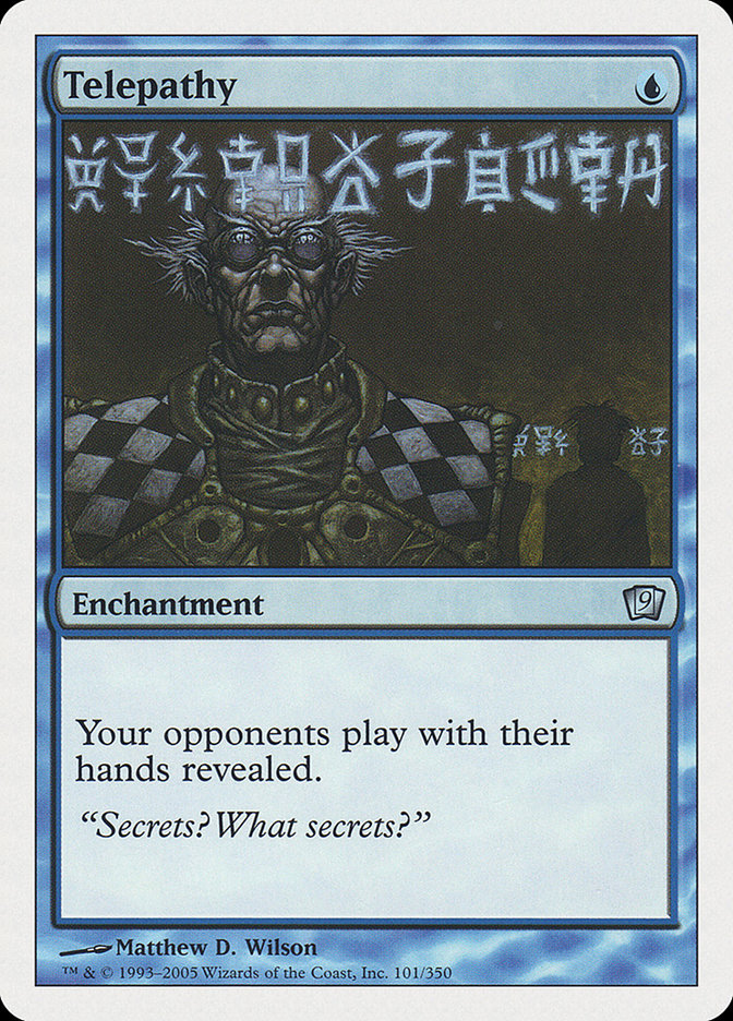 Telepathy [Ninth Edition] MTG Single Magic: The Gathering | Red Claw Gaming