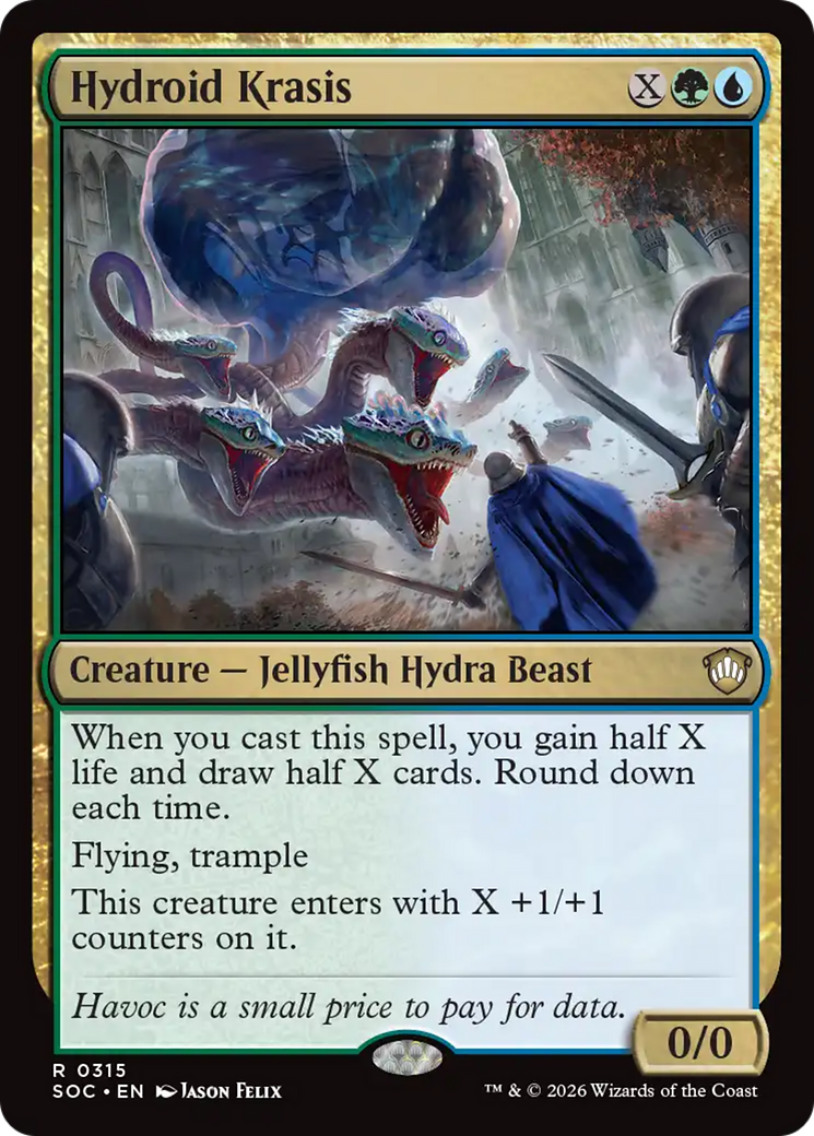 Hydroid Krasis [Secrets of Strixhaven Commander] MTG Single Magic: The Gathering | Red Claw Gaming