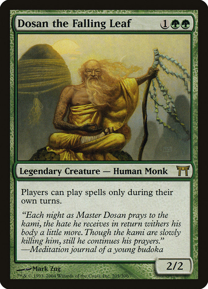 Dosan the Falling Leaf [Champions of Kamigawa] MTG Single Magic: The Gathering | Red Claw Gaming