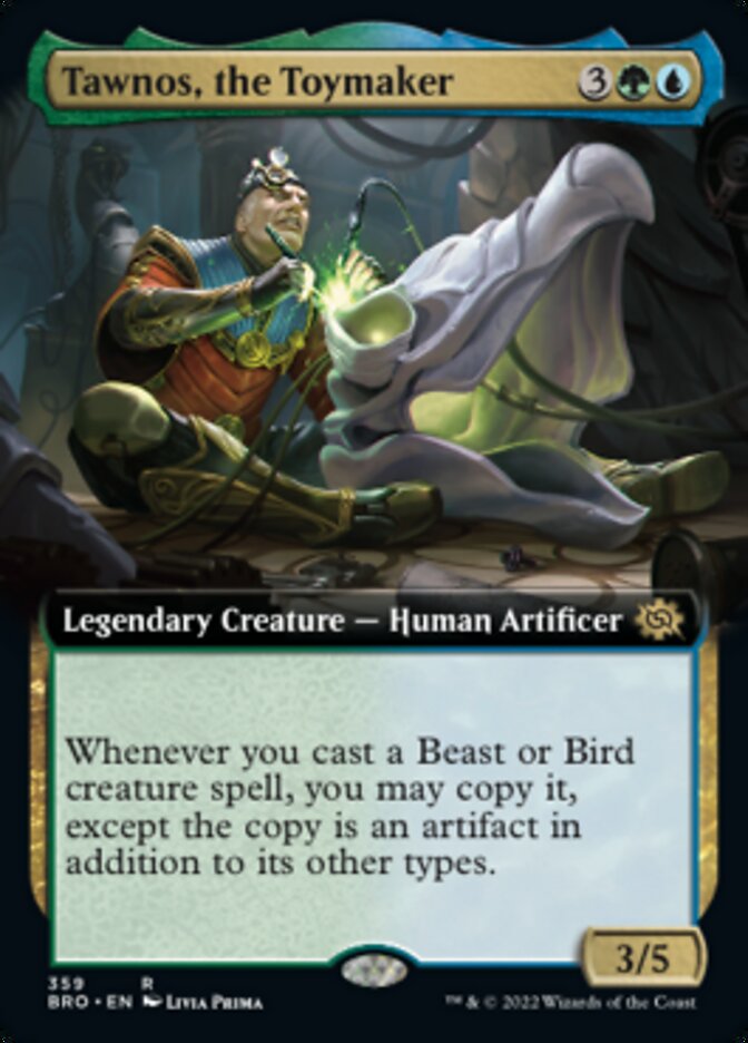 Tawnos, the Toymaker (Extended Art) [The Brothers' War] MTG Single Magic: The Gathering | Red Claw Gaming