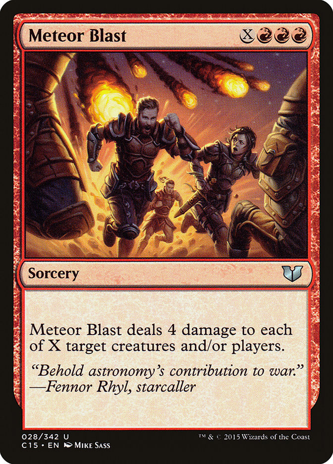 Meteor Blast [Commander 2015] MTG Single Magic: The Gathering | Red Claw Gaming