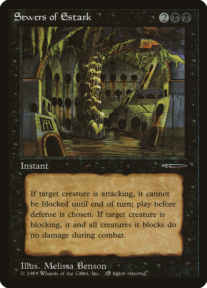 Sewers of Estark (Book Promo) [HarperPrism Book Promos] MTG Single Magic: The Gathering | Red Claw Gaming