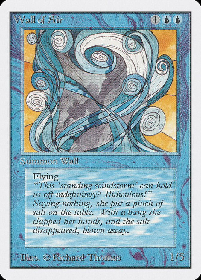 Wall of Air [Unlimited Edition] MTG Single Magic: The Gathering | Red Claw Gaming