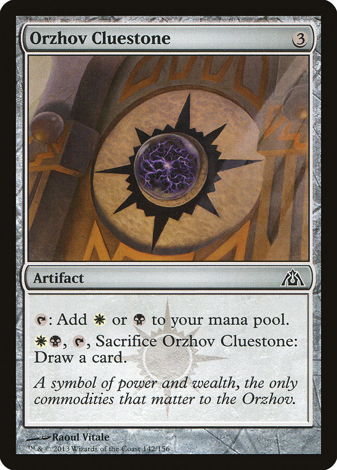 Orzhov Cluestone [Dragon's Maze] MTG Single Magic: The Gathering | Red Claw Gaming