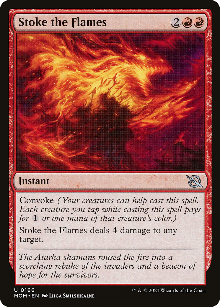 Stoke the Flames [March of the Machine] MTG Single Magic: The Gathering    | Red Claw Gaming