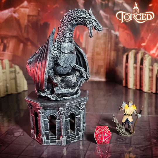 Dragon Dice Jail D&D Accessory Forged Gaming Red | Red Claw Gaming