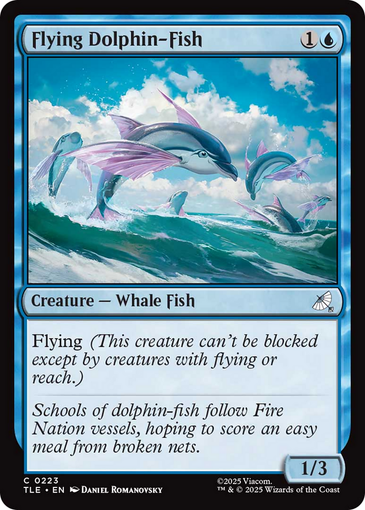 Flying Dolphin-Fish [Avatar: The Last Airbender: Eternal-Legal] MTG Single Magic: The Gathering | Red Claw Gaming