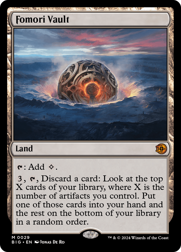 Fomori Vault [Outlaws of Thunder Junction: The Big Score] MTG Single Magic: The Gathering | Red Claw Gaming