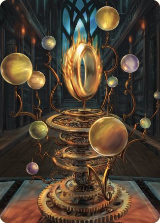 Sol Ring Art Card [Commander Masters Art Series] MTG Single Magic: The Gathering | Red Claw Gaming