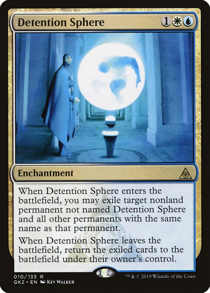 Detention Sphere [Ravnica Allegiance Guild Kit] MTG Single Magic: The Gathering | Red Claw Gaming